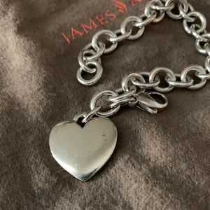 James Avery heart bracelet